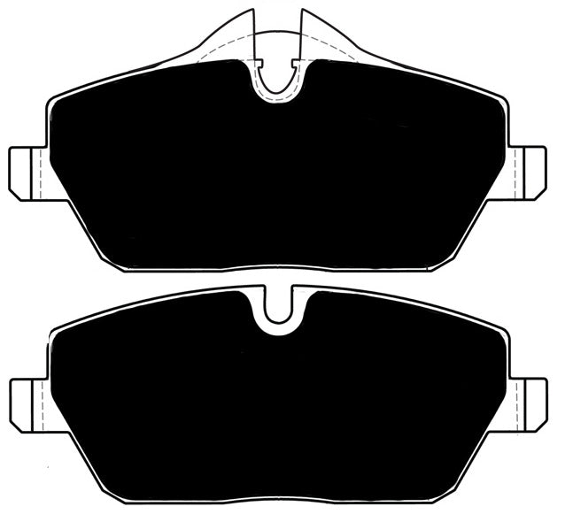 Porterfield Brake Pads for 2010 MINI Cooper