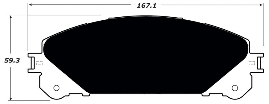Porterfield Brake Pads for 2011 TOYOTA SIENNA