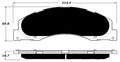 Porterfield Brake Pads for 2010 FORD E150, ECONOLINE