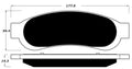 Porterfield Brake Pads for 2013 FORD F350 1 Ton 2WD DRW