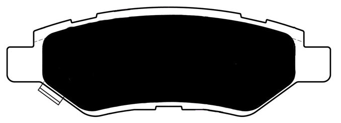 Porterfield Brake Pads for 2010 CHEVROLET CAMARO 3.6L