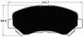 Porterfield Brake Pads for 2008 NISSAN ROGUE