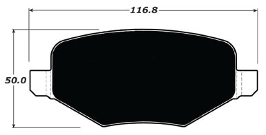 Porterfield Brake Pads for 2011 FORD TAURUS SHO
