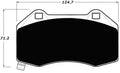 Porterfield Brake Pads for 2016 MAZDA MX-5 MIATA w/ Brembo