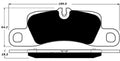 Porterfield Brake Pads for 2012 PORSCHE CAYENNE Ceramic Discs