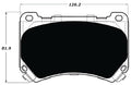 Porterfield Brake Pads for 2012 HYUNDAI EQUUS 4.6L