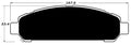 Porterfield Brake Pads for 2009 TOYOTA VENZA