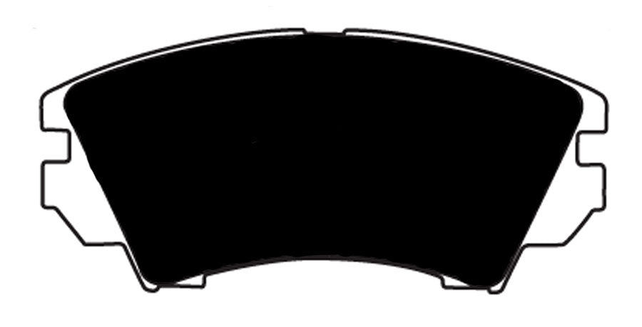 Porterfield Brake Pads for 2013 CHEVROLET CAMARO V6