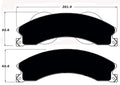 Porterfield Brake Pads for 2011 GMC SIERRA 2500 2WD
