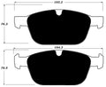 Porterfield Brake Pads for 2008 VOLVO XC90 w/328mm Front Disc