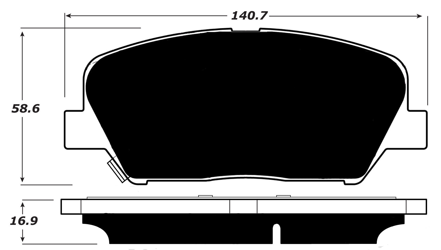 Porterfield Brake Pads for 2015 KIA Optima 2.0L Turbo w/EPB