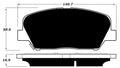 Porterfield Brake Pads for 2011 KIA Optima 2.0L Turbo