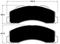 Porterfield Brake Pads for 2010 FORD EXPEDITION