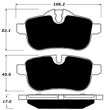 Porterfield Brake Pads for 2011 BMW Z4 30i