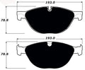 Porterfield Brake Pads for 2011 JAGUAR XKR S