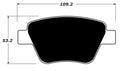 Porterfield Brake Pads for 2012 VOLKSWAGEN BEETLE 2.0 Turbo