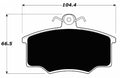 Porterfield Brake Pads for 1979 AUDI 4000
