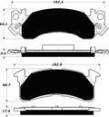 Porterfield Brake Pads for 1990 GMC SUBURBAN 2500 2WD
