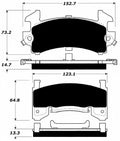 Porterfield Brake Pads for 1990 GMC S-15 Jimmy 2WD