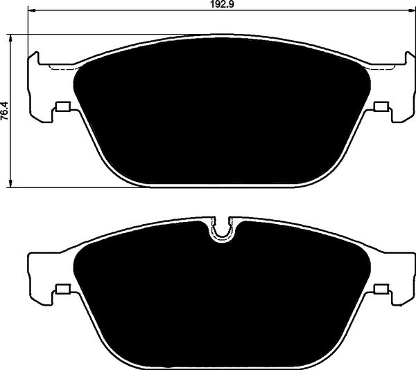 Porterfield Brake Pads for 2015 AUDI SQ5