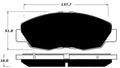 Porterfield Brake Pads for 2014 HONDA CIVIC Coupe DX