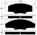 Porterfield Brake Pads for 1983 VOLKSWAGEN QUANTUM