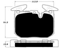 Porterfield Brake Pads for 2017 BMW M2