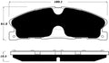 Porterfield Brake Pads for 2017 LINCOLN MKT HD Calipers
