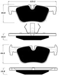 Porterfield Brake Pads for 2014 BMW 328i Sedan - M Sport Pkg