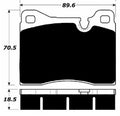 Porterfield Brake Pads for 1976 BMW 730i