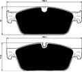 Porterfield Brake Pads for 2012 MERCEDES-BENZ ML550