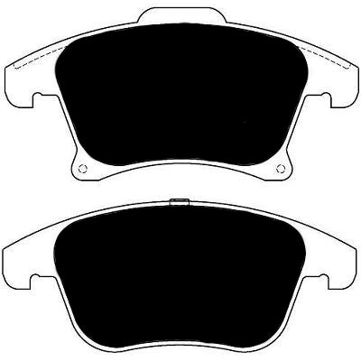 Porterfield Brake Pads for 2015 LINCOLN MK Z