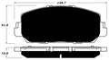 Porterfield Brake Pads for 2018 ACURA RLX