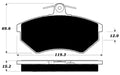 Porterfield Brake Pads for 1987 VOLKSWAGEN QUANTUM - SYNCHRO