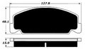 Porterfield Brake Pads for 1991 HONDA CIVIC Sedan DX