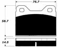 Porterfield Brake Pads for 1969 BMW 2002