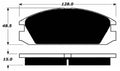 Porterfield Brake Pads for 1988 HONDA ACCORD Coupe DX