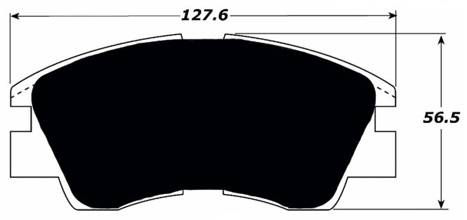Porterfield Brake Pads for 1988 MITSUBISHI Van