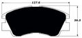 Porterfield Brake Pads for 1987 MITSUBISHI Pickup
