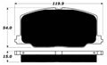 Porterfield Brake Pads for 1993 TOYOTA CELICA All-Trac Turbo