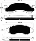 Porterfield Brake Pads for 1987 FORD BRONCO