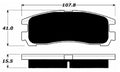 Porterfield Brake Pads for 1995 EAGLE TALON