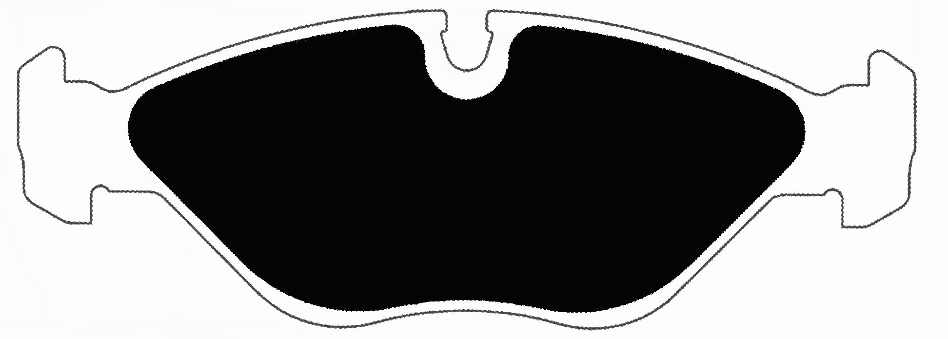 Porterfield Brake Pads for 1997 SAAB 9000 Turbo