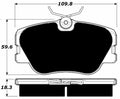 Porterfield Brake Pads for 1992 MERCEDES-BENZ 300E w/ASR exc. 4MATIC