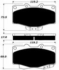 Porterfield Brake Pads for 1998 TOYOTA 4RUNNER