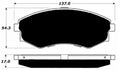 Porterfield Brake Pads for 1990 NISSAN 240SX w/ABS