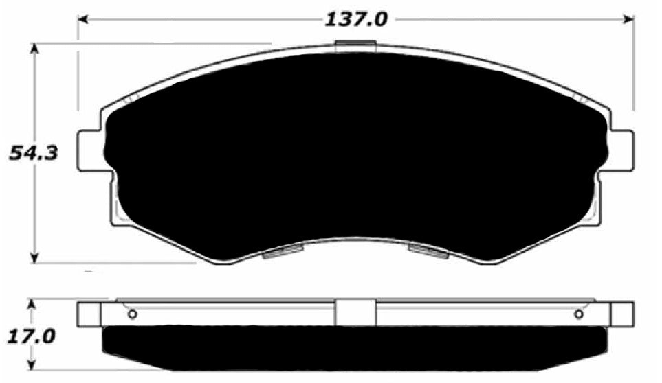 Porterfield Brake Pads for 1998 NISSAN 240SX w/ABS