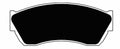 Porterfield Brake Pads for 1992 SUZUKI SWIFT 4 Door