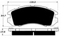 Porterfield Brake Pads for 1992 SUBARU LEGACY WAGON