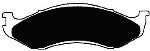 Porterfield Brake Pads for 2000 JEEP CHEROKEE with 10" Rear Shoe